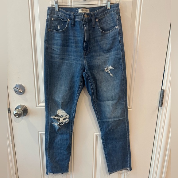 Madewell High-rise Slimboy Jeans Tall - Picture 1 of 3